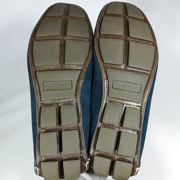 Alfani Blue Leather Driving Moccasins Size 7 main image 7